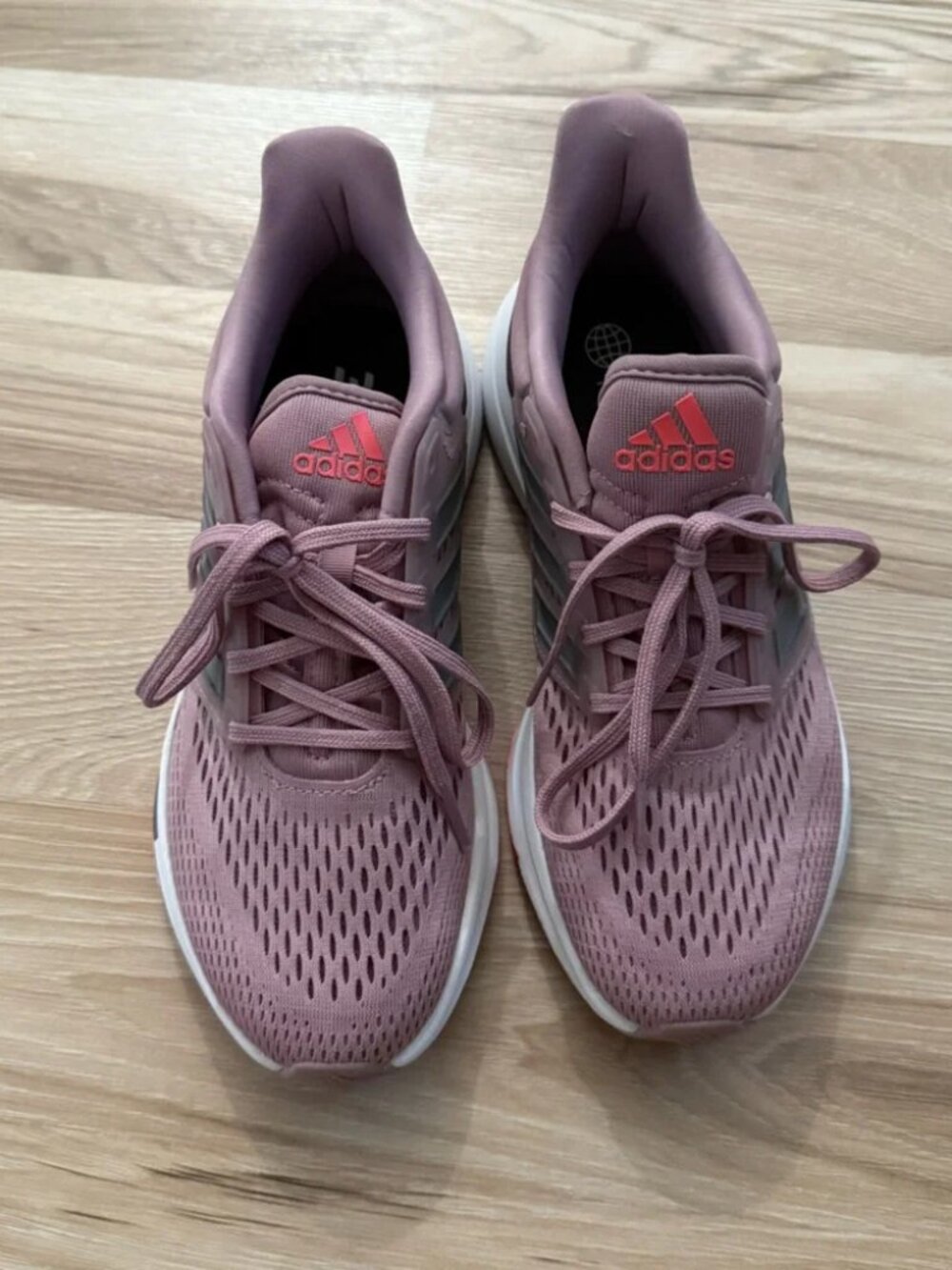 Adidas mauve sneakers size 6